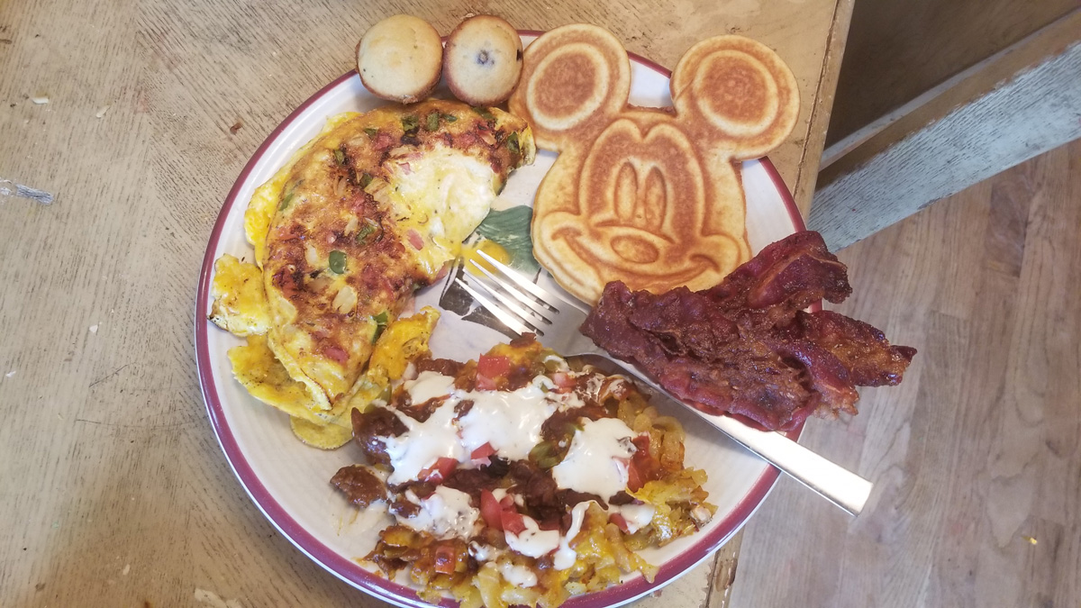 A full Big Breakfast plate